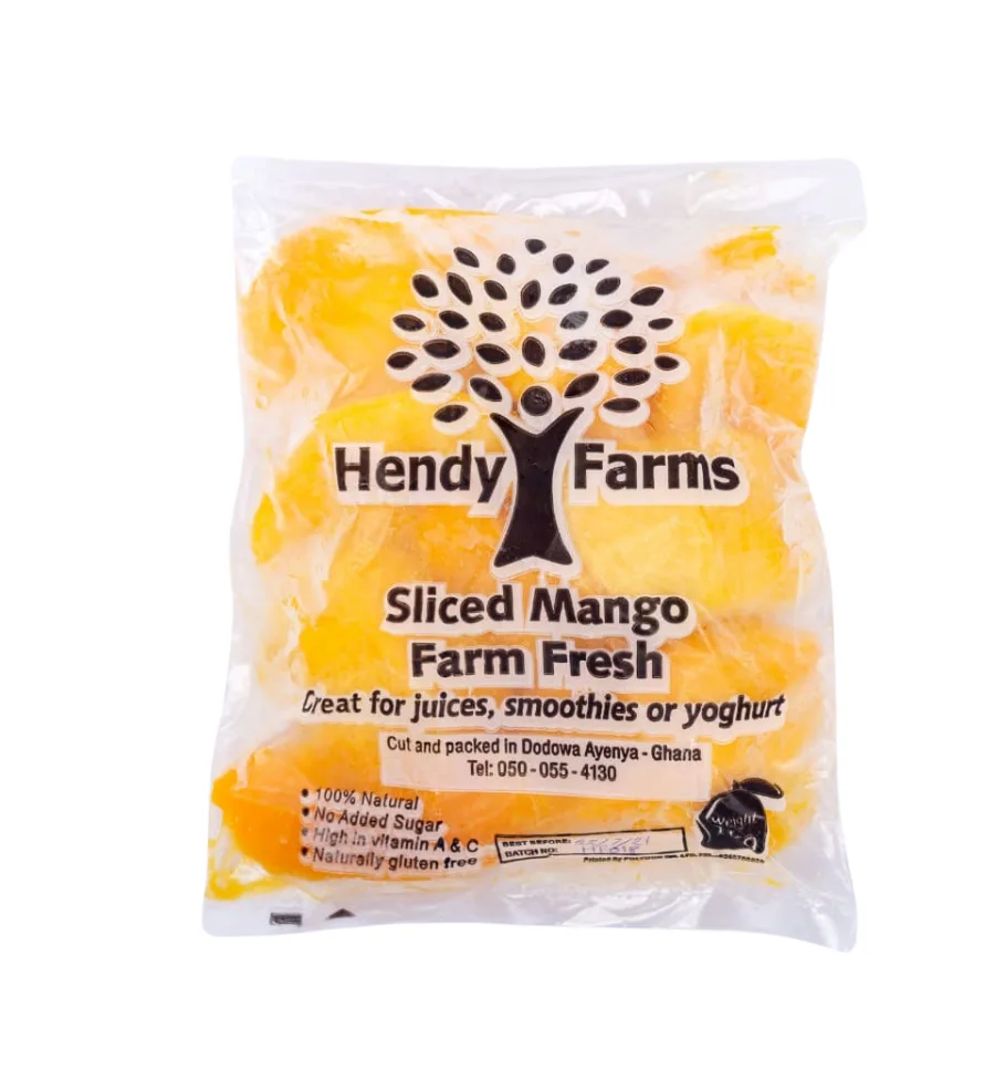 Frozen Mango Slices 3 Frozen mango slices